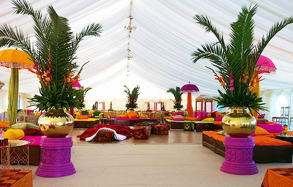 Indian wedding tent