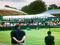 Sports marquee event at Wimbledon