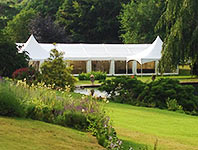 Frame marquee in very pretty setting